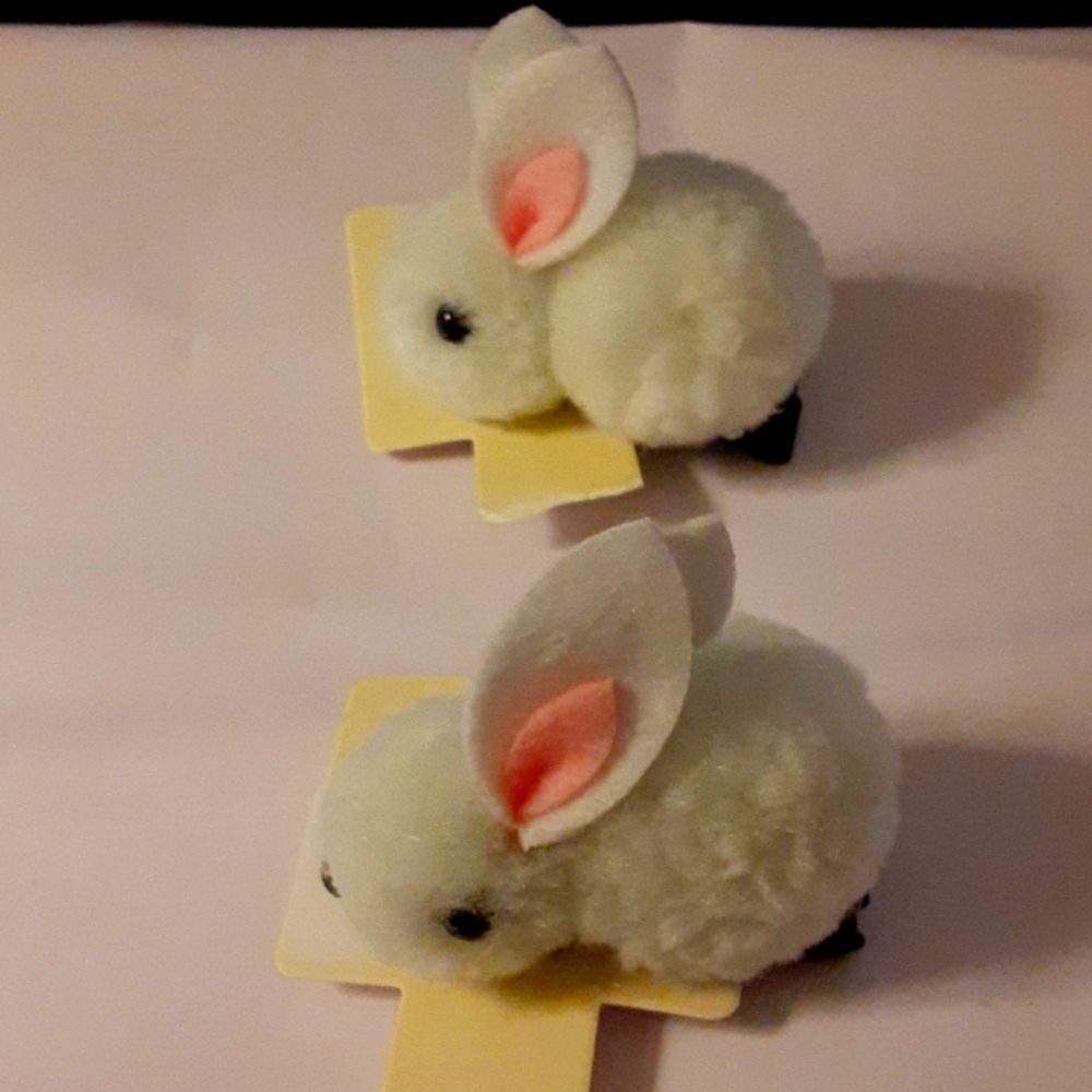 Girls Bunny Rabbits Hair clip 2.